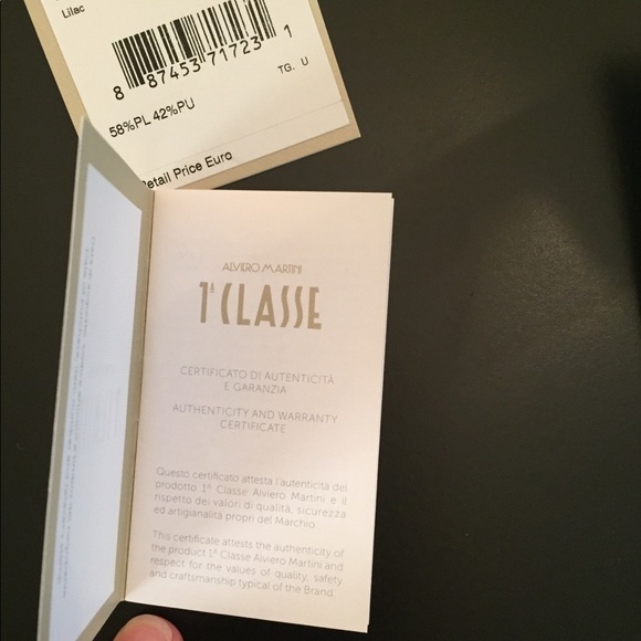 💜New Alviero Martini 1^Classe Accessories Bag - Picture 8 of 9